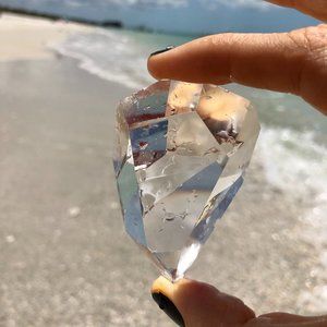 AAA Purity Natural Clear Quartz Crystal High Altitude. Healing  crystal